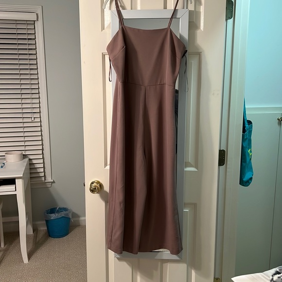 Dusty Rose Jumpsuit! Size L - Picture 1 of 2